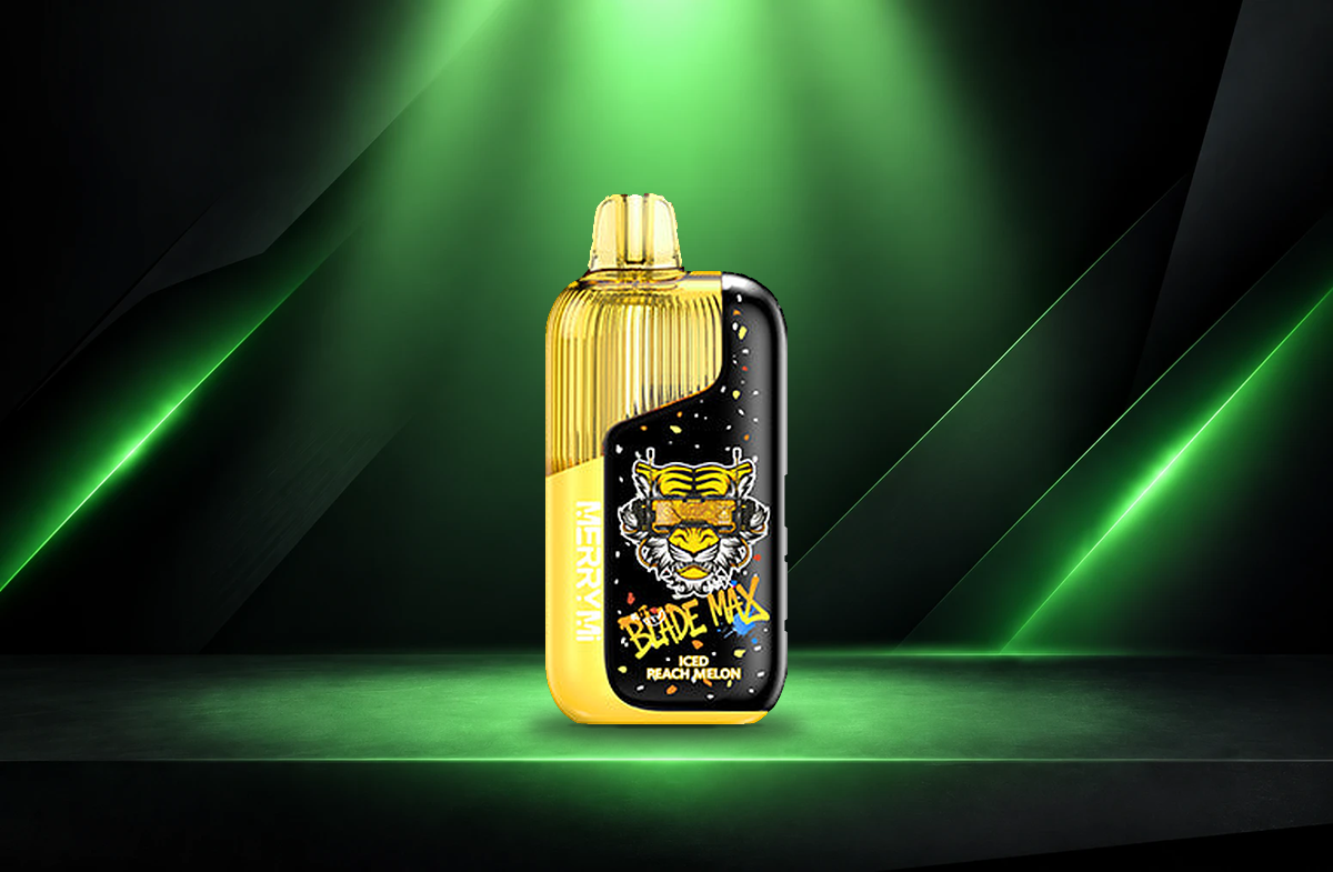 MERRYMI Blade Max 90K Buchów - E papieros 2% Iced Peach Melon